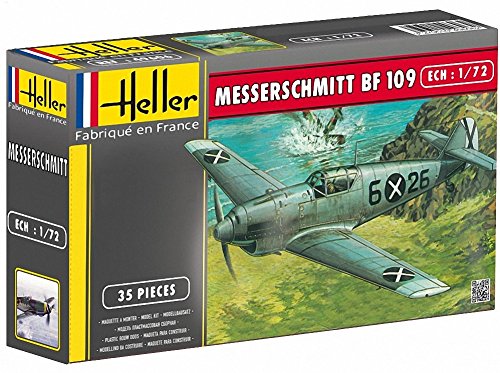 Heller - 80236 - Messerschmitt BF 109 B-C - 35 Habitaciones - 1/72 Escala