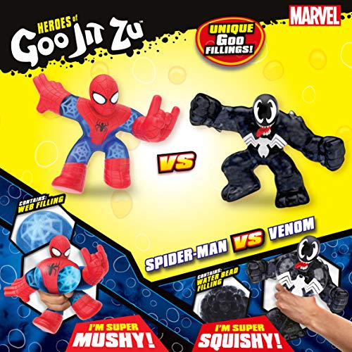 Heroes of Goo Jit Zu 41146 Marvel Versus Pack-Spider-Man VS Venom