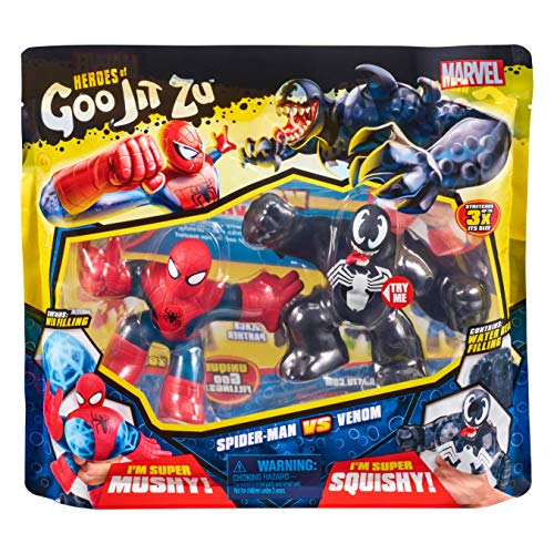 Heroes of Goo Jit Zu 41146 Marvel Versus Pack-Spider-Man VS Venom