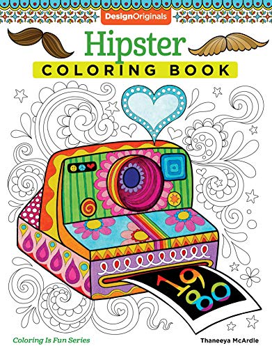 Hipster Coloring Book: 13 (Coloring is Fun)