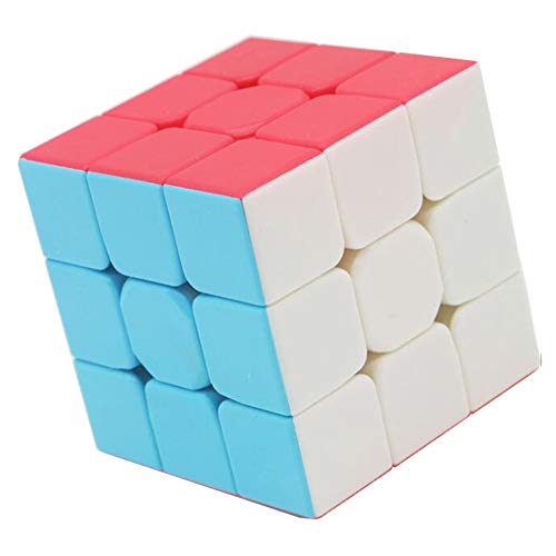 HJXDtech - Cubo de Velocidad 3X3X3 Speed Cube Versión Profesional avanzada Smooth Magic Cube Puzzle Toy Sin Etiqueta