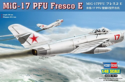 Hobby Boss 80337 MiG-17 PFU Fresco E - Caza a escala [importado de Alemania]