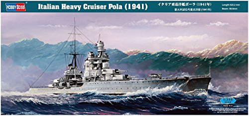 Hobby Boss 86502 - Crucero italiano Pola (1941) [importado de Alemania]