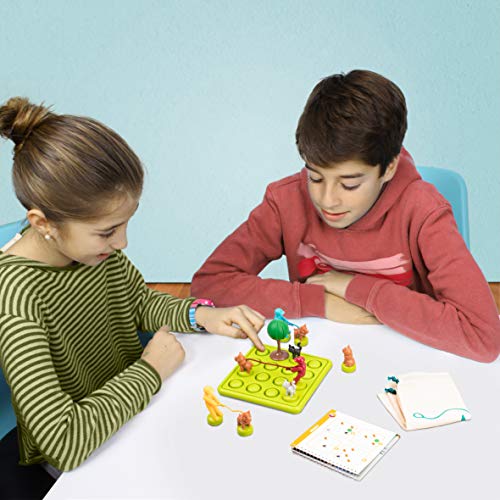 Hora de Paseo – Smart Games, Juego Educativo niño, Rompecabezas, Juegos para niños 7 años, lógica y planificación, Novedad smartgames, Pensamiento Flexible, 60 retos