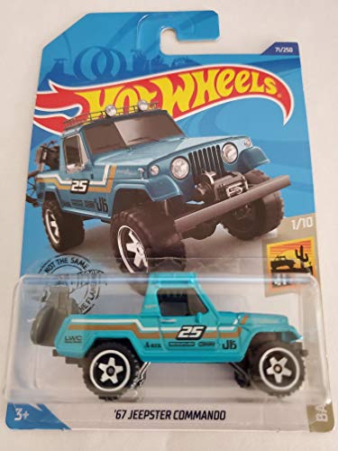 Hot Wheels 2020 Baja Blazers '67 Jeepster Commando, azul 71/250