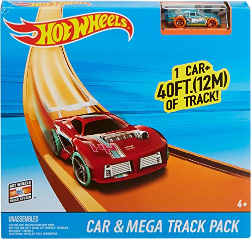 Hot Wheels - Coche y Megapista, Accesorios para Pistas y Coche de Juguete Niños +4 Años (Mattel FTL69) , color/modelo surtido