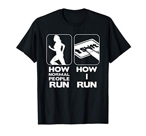 How I Run Los videojuegos Jugadores Camiseta