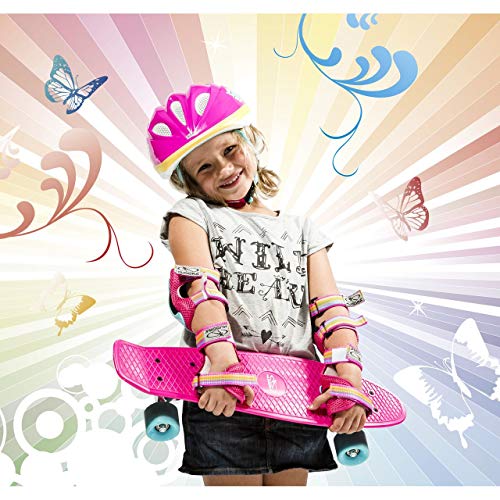 Hudora Wonders Kit de protección de Patinaje para niño, Tallas S y M