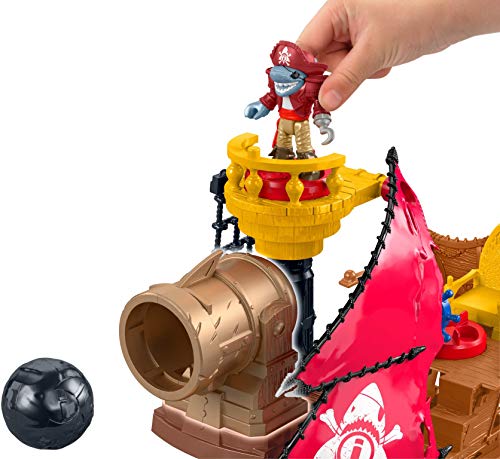 Imaginext Barco Pirata Tiburón (Mattel DHH61)