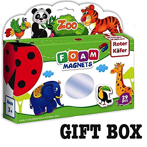Imanes nevera para niños Animales Zoo 29 pcs - Magneticos para niños Imanes juegos magneticos niños- Juegos niños 2 años educativos Animales para niños Animales juguetes niños 2 años
