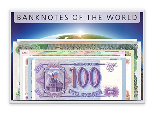 IMPACTO COLECCIONABLES Billetes del Mundo, 100 Billetes Diferentes de 100 Países Distintos