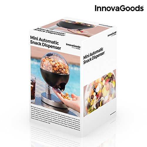 Innovagoods- Mini Dispensador Automático De Caramelos Y Frutos Secos, Multicolor (IGS IG11396)