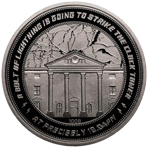 Iron Gut Publishing Back To The Future Collectable Coin 25Th Anniversary Clock Tower