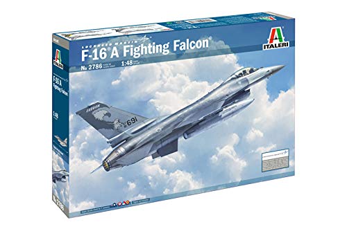 Italeri 2786 F-16A Fightning Falcon Model Kit de avión plástico Escala 1:48