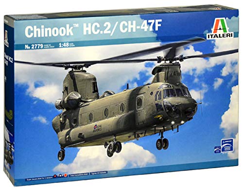 Italeri 510002779 Chinook HC.2 CH-47F-Maqueta de construcción (Escala 1:48) (2779)