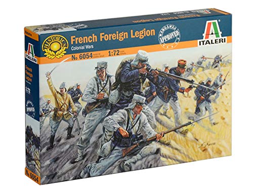 Italeri 6054 French Foreign Legion Colonial Wars, Soldados de plástico, Escala 1:72