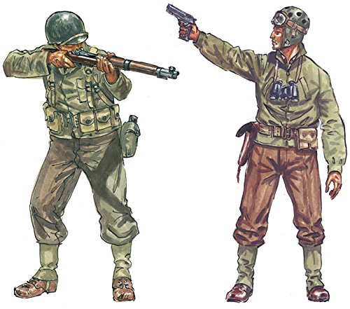Italeri 6120S - Segundo La Segunda Guerra Mundial Estadounidense de Infantería