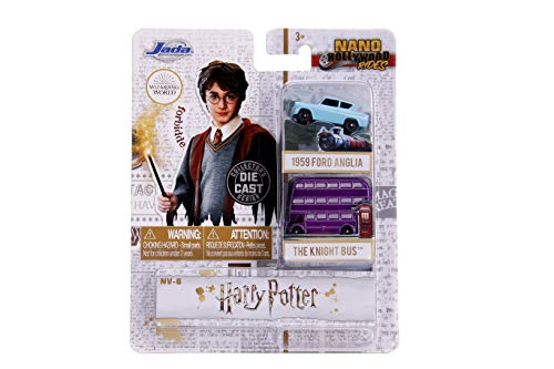 Jada 31719 Hollywood Rides Harry Potter Nano - Juego de 2 vehículos