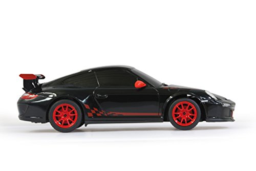 Jamara 404095 Porsche GT3 RS - Coche radio control (escala 1:24, 40 MHz), color negro [importado de Alemania] , color/modelo surtido