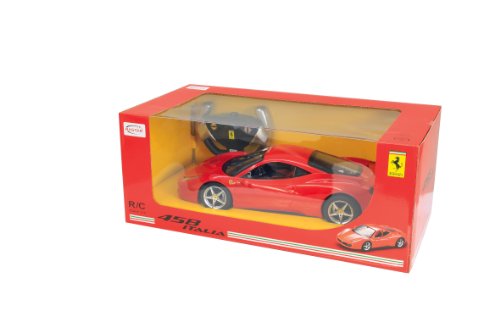 Jamara- Ferrari 458 Italia Vehículos de Control Remoto, Color rojo (404305) , color/modelo surtido