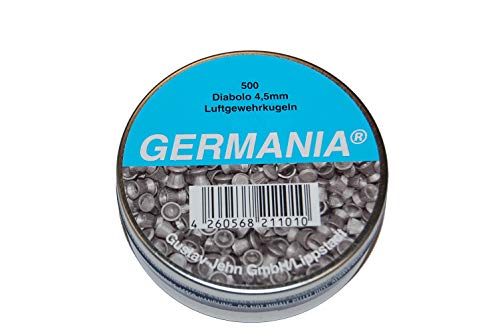 Jehn Germania - Bolas de diábolo (4,5 mm, 500 Unidades), Color Gris