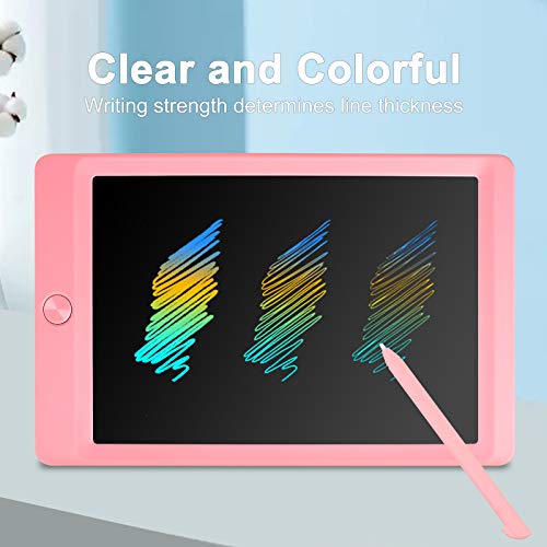 JOEAIS Tableta de Escritura LCD Color 8,5 Pulgadas Doodle Tabler de Escritura electrónica Tablero de Dibujo Digital Tableta de Dibujo gráfico Adecuado para niños, hogar, Escuela, Oficina (Rosado)