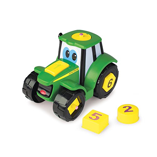 John Deere - Tractor Juega y Aprende Formas y Números (Bizak 30696654) , color/modelo surtido