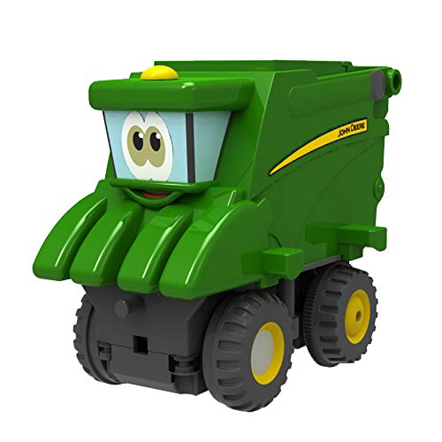 Johnny Traktor (John Deere) Big Loader - Juego de ferrocarril y Tractor con innumerables Posibilidades de Descubrimiento para diversión sin Fin, Juguete para niños a Partir de 3 años