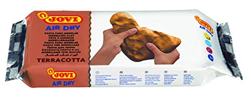 Jovi- Pasta de modelar, 500 gr, terracota, Color Gramos (330722)