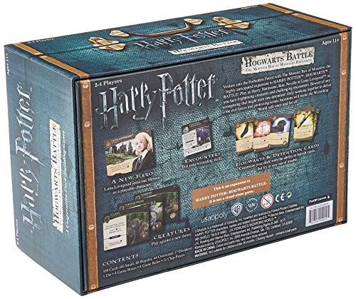 Juego de cartas de batalla de Harry Potter Hogwarts, USAopoly DB010-400 , color/modelo surtido