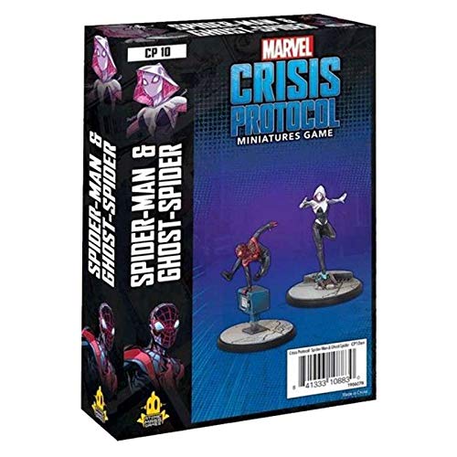 Juego de miniaturas Marvel Crisis Protocol: Spider-Man & Ghost-Spider