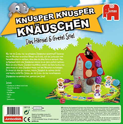Jumbo Knusper Knusper Knauschen Preescolar Juego de Azar - Juego de Tablero (Juego de Azar, Preescolar, 15 min, Niño/niña, 4 año(s), Interior)