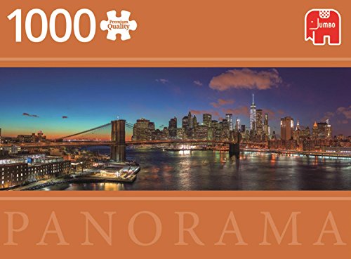 Jumbo pcs Panorama Hudson Bridge, New York, Puzzle de 1000 Piezas (618569)