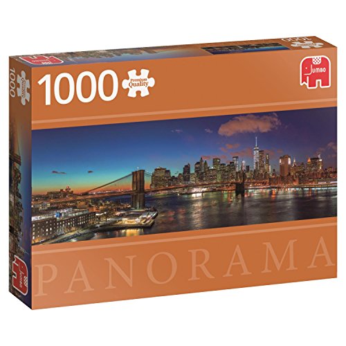 Jumbo pcs Panorama Hudson Bridge, New York, Puzzle de 1000 Piezas (618569)