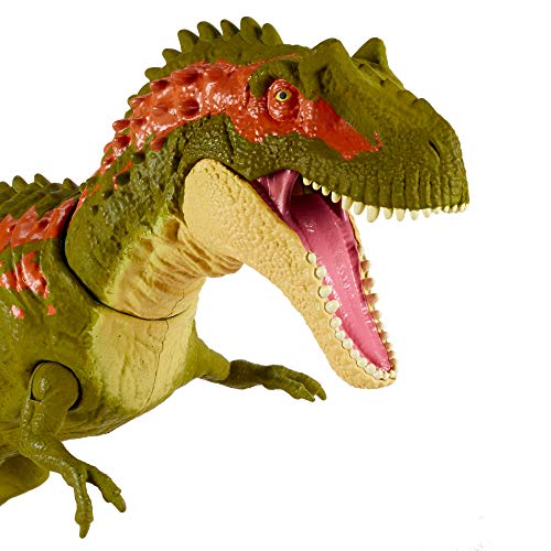 Jurassic World Mordedores Gigantes Albertosaurus Dinosaurio de ataque Figura de juguete para niños (Mattel GVG67)