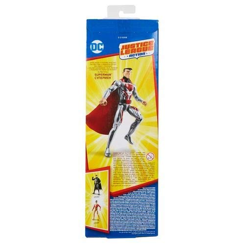 Justice League Figura básica Traje de Acero, 30 cm (Mattel FPC61)