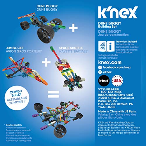 K'Nex 17023 Imagine Dune Set-60 Piezas - Edades 5-10 Juguete de Construcción