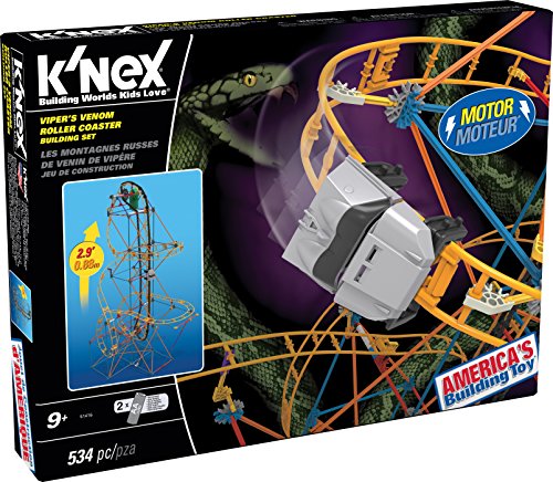 Knex - 33288 - Veneno de Víbora Coaster Roller Juego de construcción