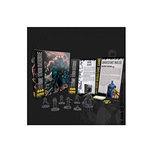Knight Models Juego de Mesa - Miniaturas Resina DC Comics Superheroe - Batman Bat-Box Bane Venom Overdrive
