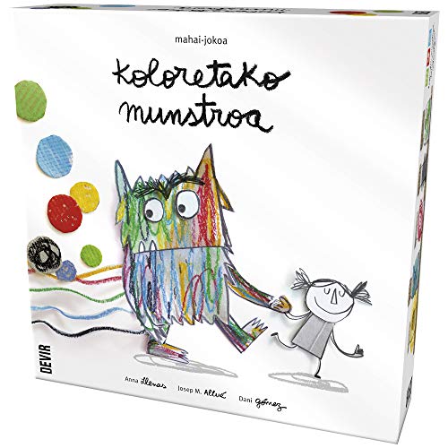 Koloretako Munstroa- Juego para niños (Devir BGMONEK)