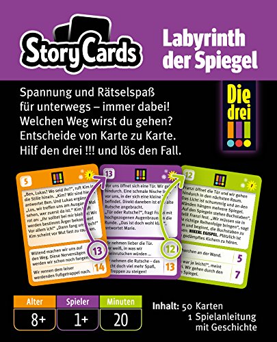 KOSMOS 688035 – Story Cards – Los Tres. Labyrinth el Espejo