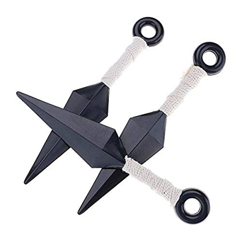 LACKINGONE Naruto Portable Plastic Big Kunai Knife Throw Japanese Dart Ninja Cosplay Accesorios