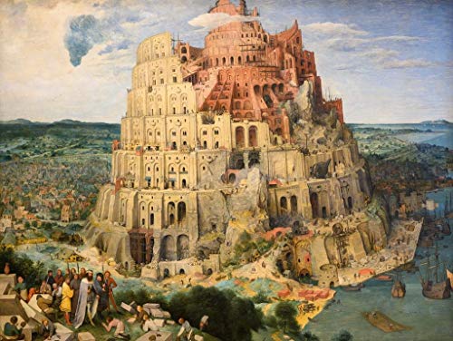 Lais Puzzle Pieter Bruegel el Viejo - Torre de Babel 1000 Piezas