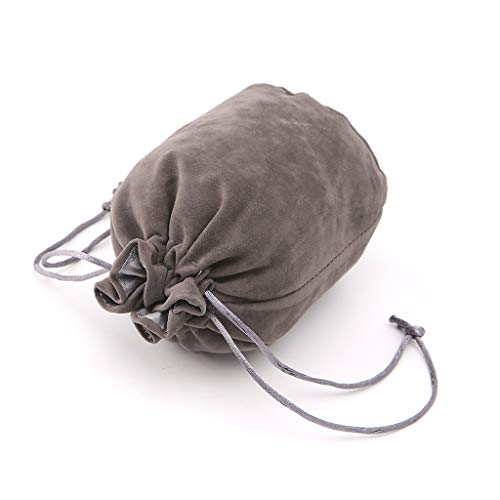 Lamdoo Velvet Dice Bag Jewelry Packing Drawstring Bag Juego de Mesa - Gris