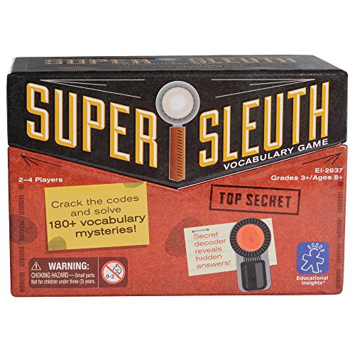 Learning Resources- Juego de Vocabulario para superdetectives Super Sleuth, Color (EI-2937)