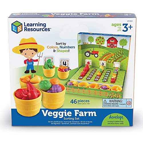 Learning Resources Veggie Farm Set de clasificación