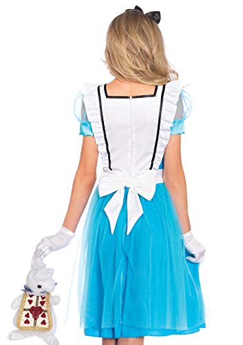 Leg Avenue- Classic Alice In Wonderland Alicia Mujer, Color azul, blanco, XL (EUR 44-46) (8537404059)
