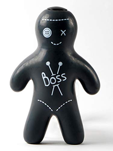 Legami - Muñeco antiestrés, diseño de vudú con la inscripción «boss»