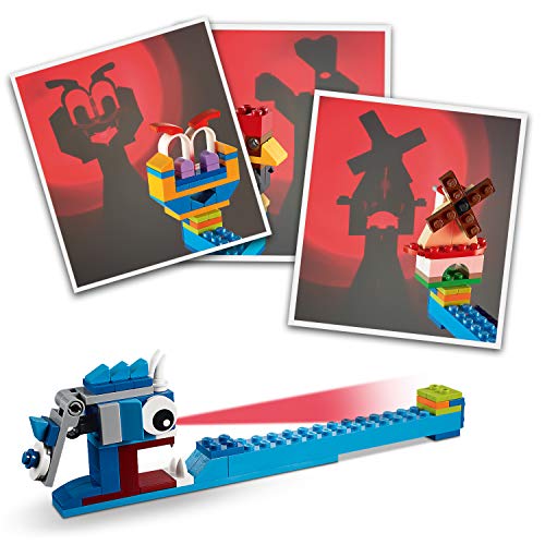 LEGO 11009 Classic Ladrillos y Luces, Juguete de Construcción, Actividades Creativas para niños de +5 años
