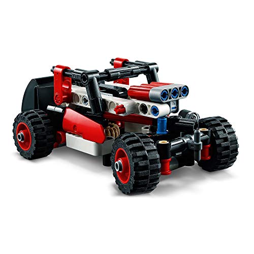 LEGO 42116 Technic Minicargadora Set de Construcción Maqueta de Vehículo 2 en 1, Excavadora o Hot Rod